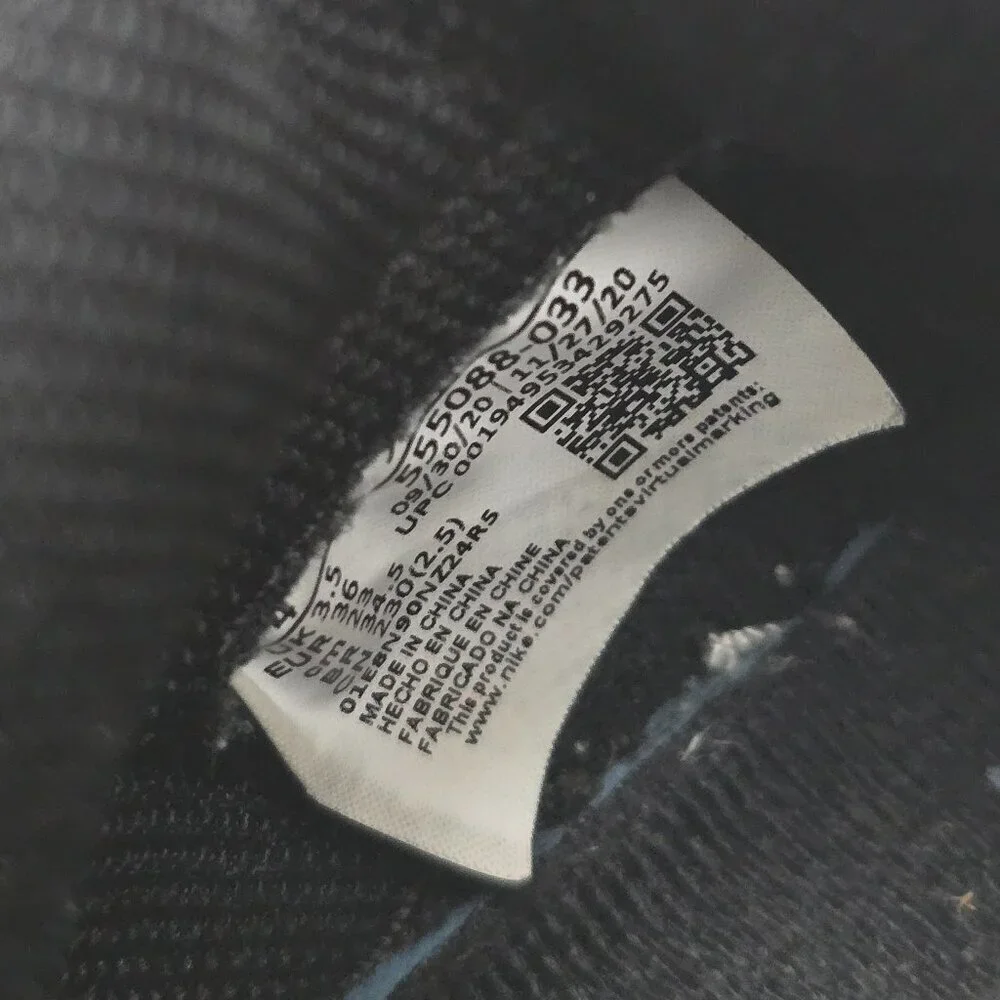 Air Jordan | 1 Retro 'Patina' black leather sporty hi-top sneakers | WMS 5.5 - Picture 8 of 8